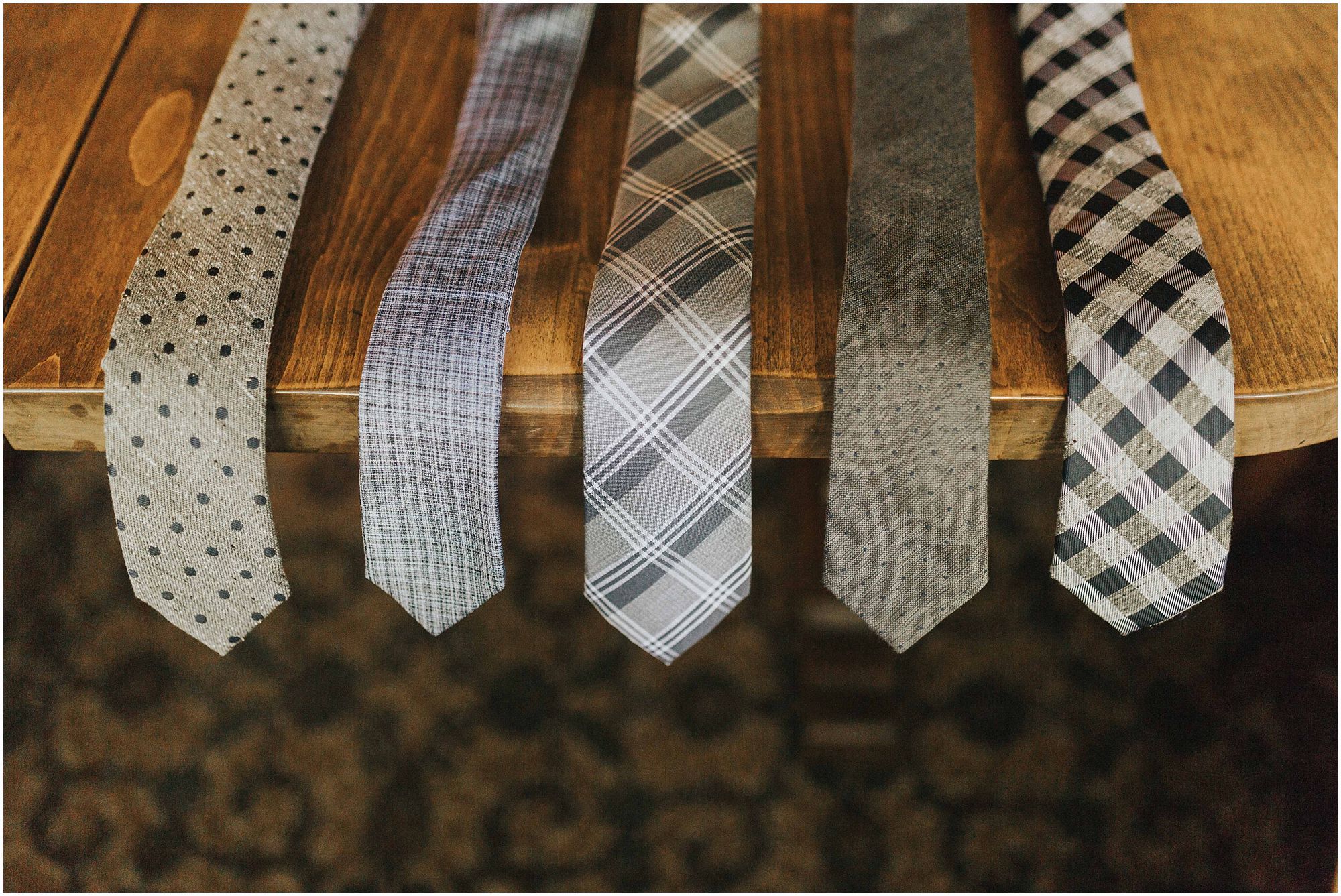 groomsmen's ties 