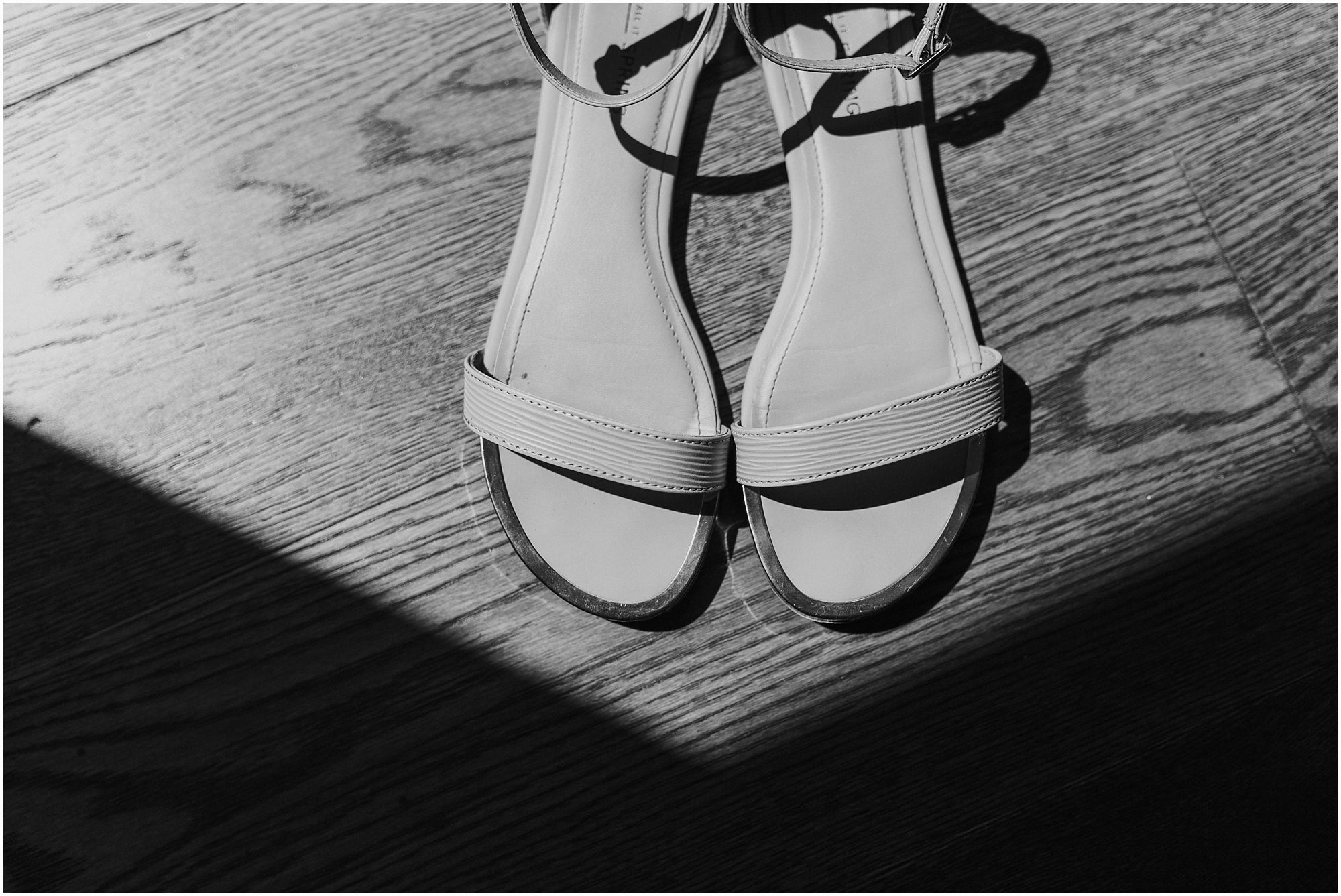 bride's sandals